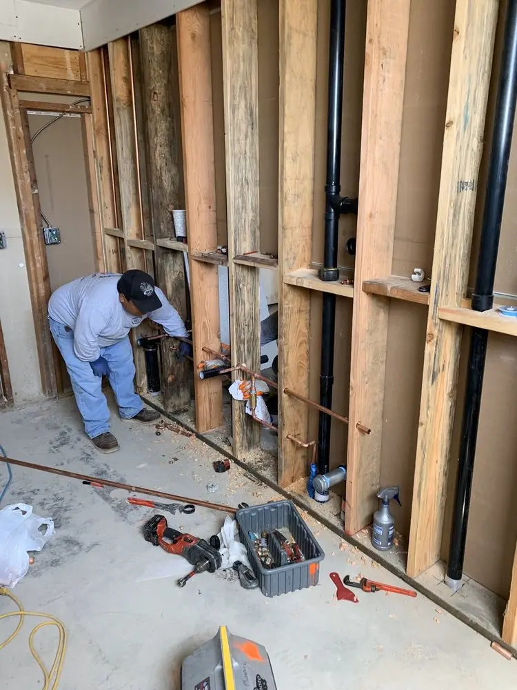 Commercial rough-in plumbing for Gas Line Repair in Lower Gwynedd
